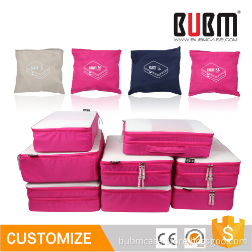 BUBM Waterproof Clothes Storage Bags Packing Cube Travel Luggage Organizer